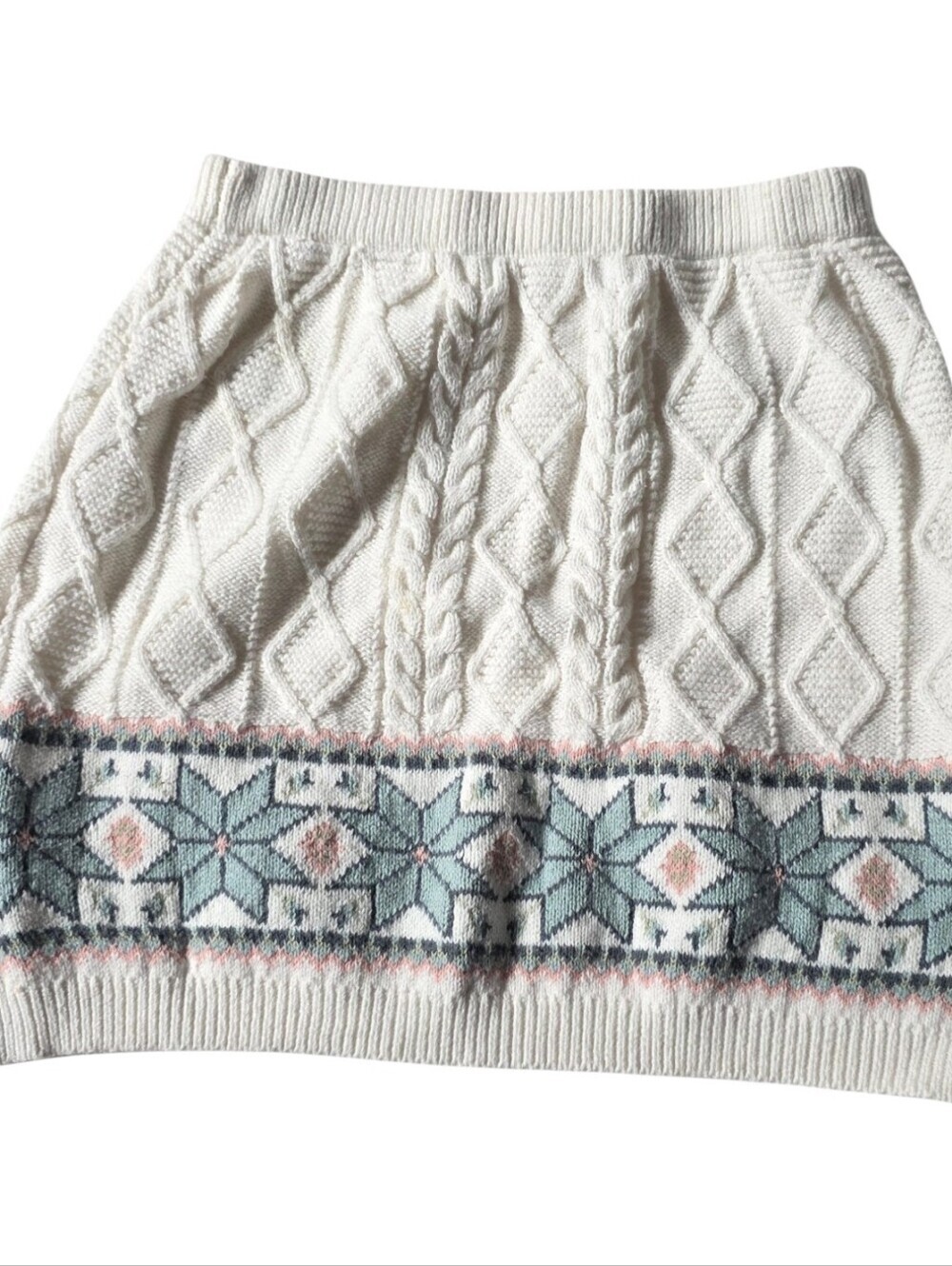 Cute knit cotton stretchy skirt - Picture 3 of 5